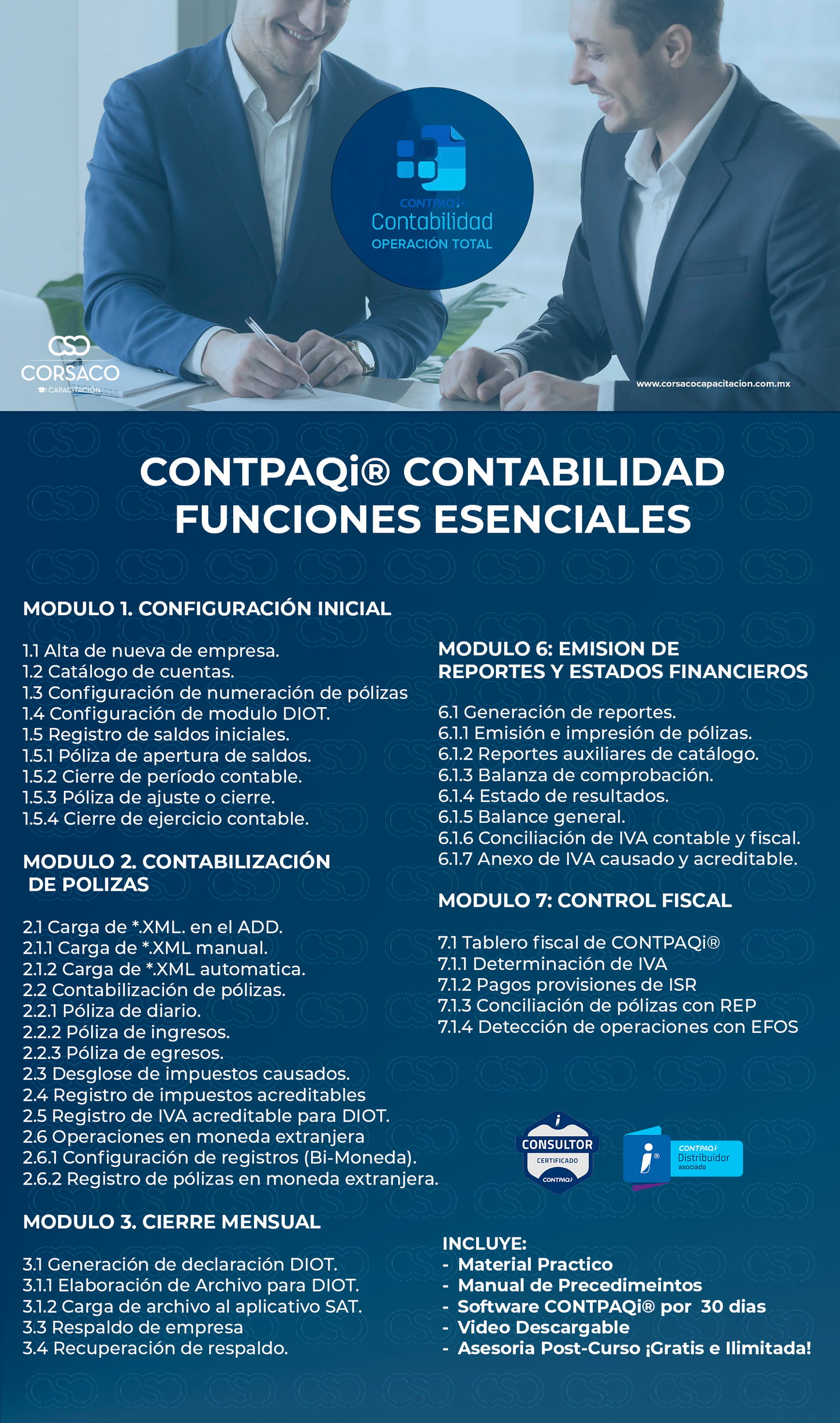 CONTPAQi® Contabilidad: Funciones Esenciales