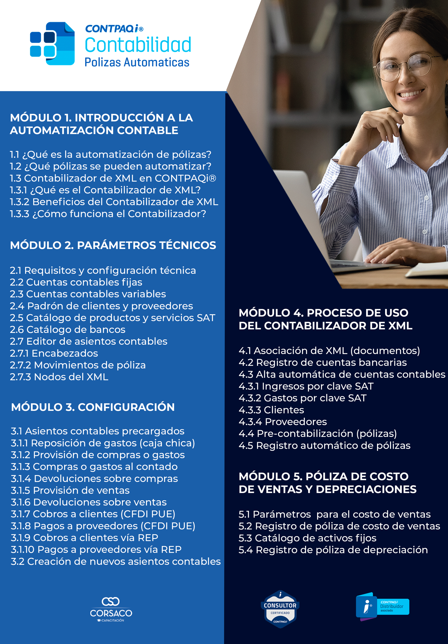 Pólizas Automáticas en CONTPAQi® Contabilidad
