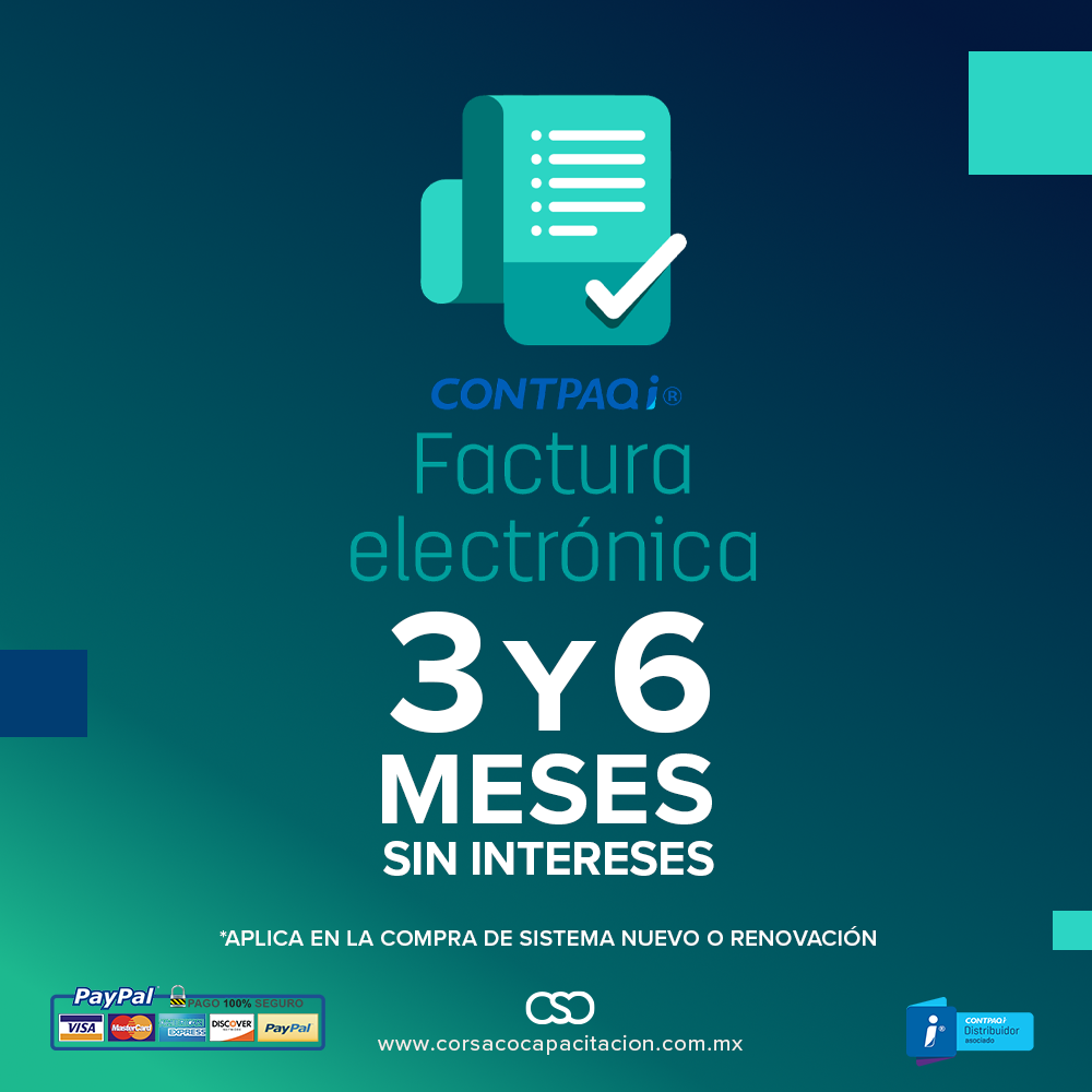 Sistema CONTPAQi® Factura electrónica