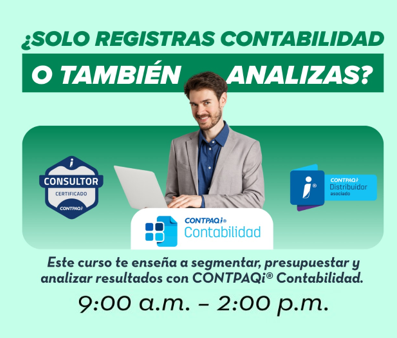 Curso CONTPAQi® Contabilidad – Segmento de Negocios & Presupuestos
