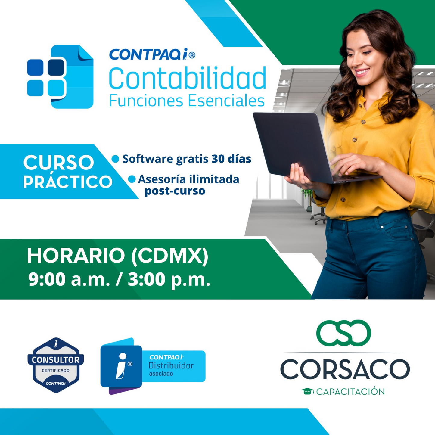 CONTPAQi® Contabilidad: Funciones Esenciales