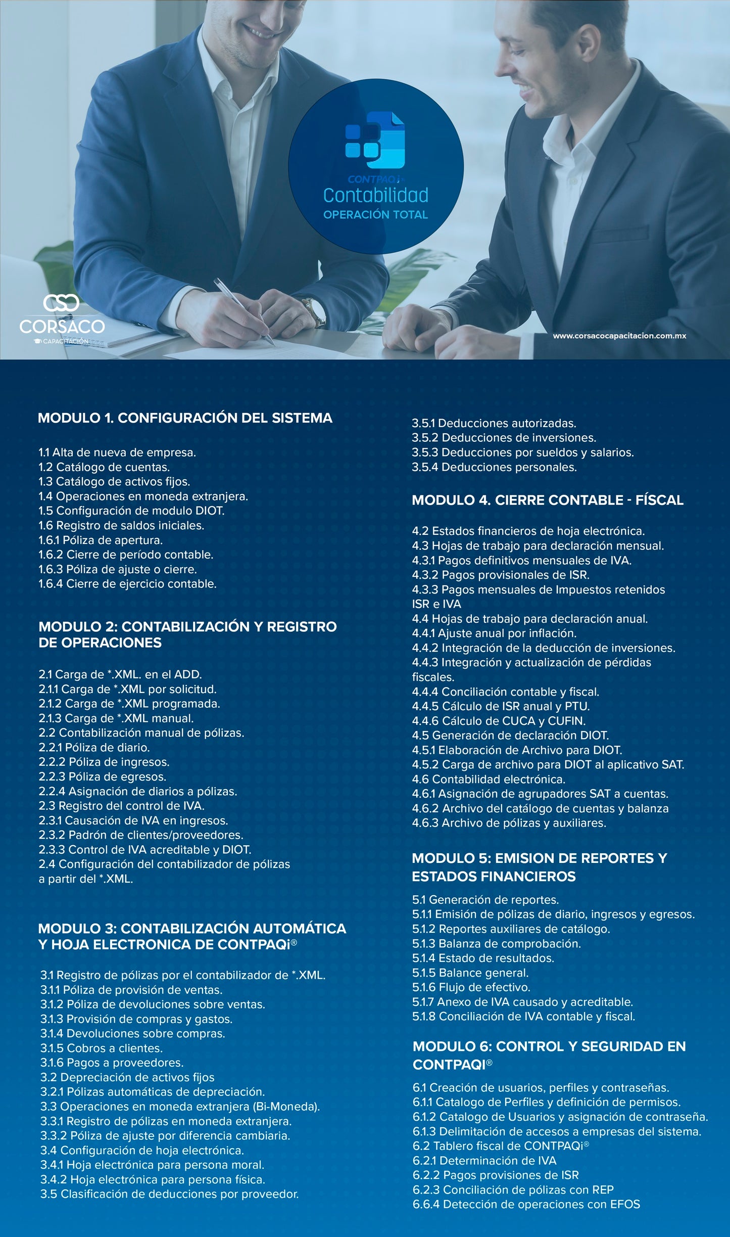 CONTPAQi® Contabilidad: Operación Total